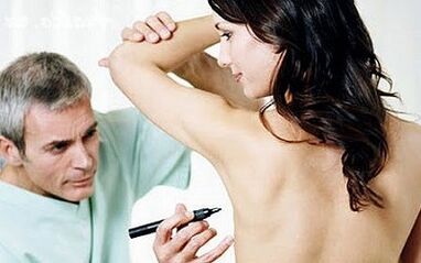 Surgical method of breast enlargement