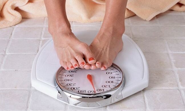 Weight change as a negative effect on the shape of the breast