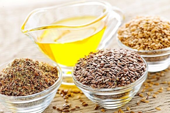 Flaxseed oil for breast enlargement