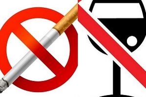 Stop smoking and alcohol before breast enlargement