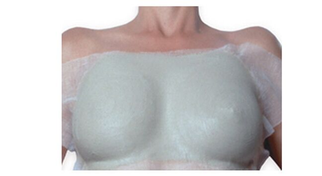 Breast mask for enlargement