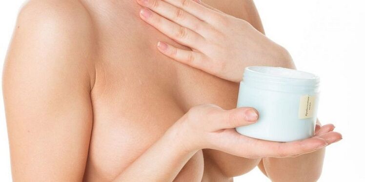 Breast enlargement cream