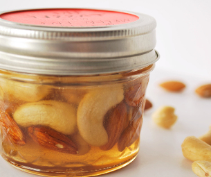 Honey in nuts - breast enlargement